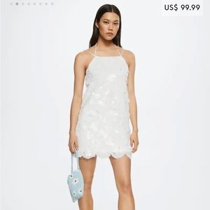 Mango sequin dress